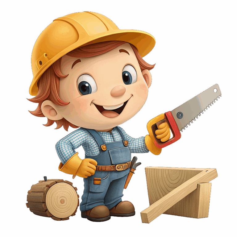 Illustration eines Handwerkers als Symbolbild für lokale Suchmaschinenoptimierung